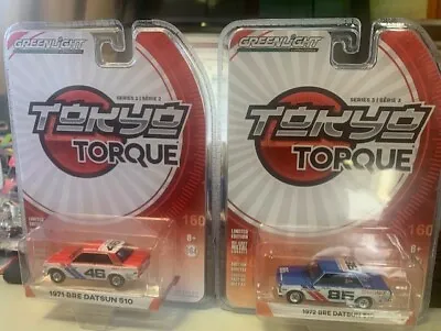 B4 1/64 GreenLight Tokyo Torque 1972 Bre Datsun 510 • $50