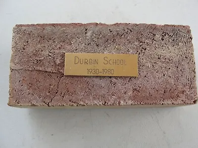 Durbin School Vintage Reclaimed Brick 1930-1980 Noblesville Indiana Area • $9.99