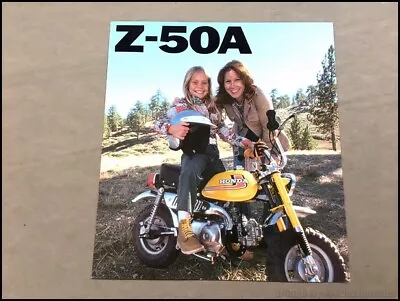 1976 Honda Z-50A Mini Kids Motorcycle Bike Vintage Sales Brochure Spec Folder • $33.56