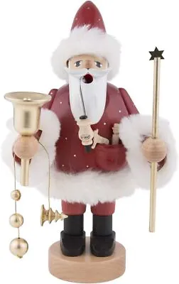 KWO Red Santa German Christmas Incense Smoker Handcrafted In Erzgebirge Germany • $223.99