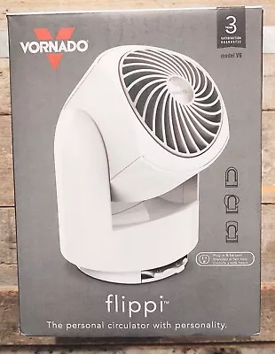 NEW Vornado 5  Flippi V6 Personal  Air Circulator Fan 2 Speeds White • $20