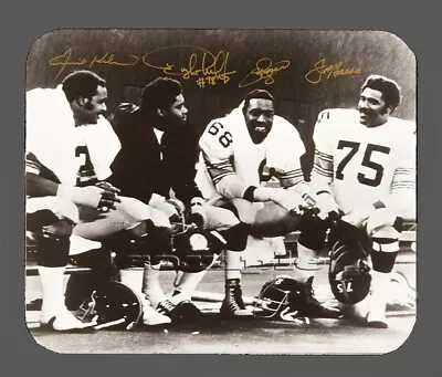 Joe Greene The Steel Curtain Facsimile Autographed Mouse Pad Item##9661 • $19.99