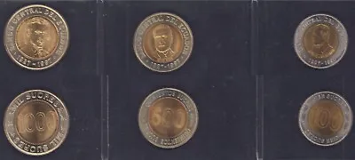 Ecuador Mint Unc Bi Metalic Coin Set 1997 • $4.99