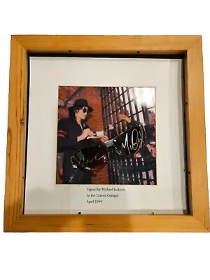 Michael Jackson Autographed Sunglasses From London April 1999 With COA • $699.99