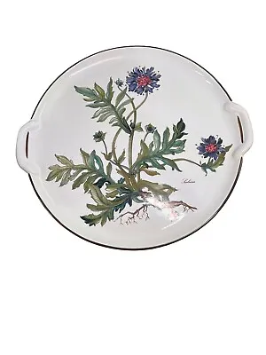 Villeroy & Boch Botanica Porcelain  Plates 12.5  Septfontaines 1967 / Luxembourg • $55.24