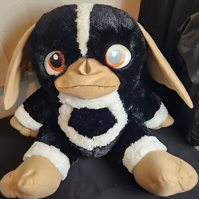 GREMLINS Mohawk Toy Giant 14” Plush Black And White Stuffed Gizmo • $50.85