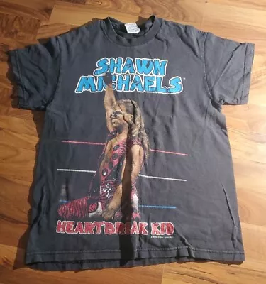 Vintage WWF Shawn Michaels T-Shirt Heartbreak Kid 1996 Youth L HBK WWE DX • $139.99