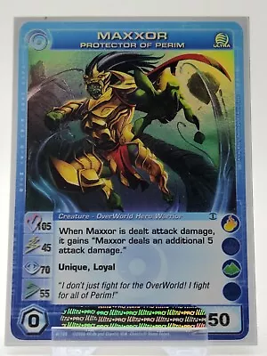 Chaotic TCG : Maxxor Protector Of Perim 1st Edition Ultra Rare Creature • $582.87