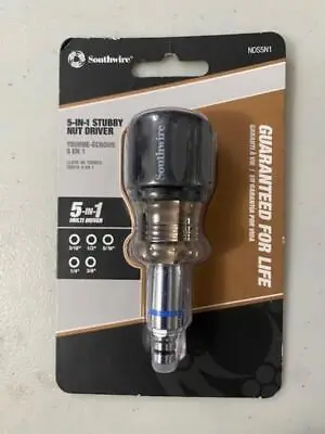 Southwire NDS5N1 5 IN 1 STUBBY NUT DRIVER • $12