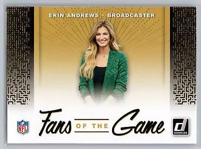 2019 Donruss Erin Andrews Fans Of The Game #FTG-1 • $1.99