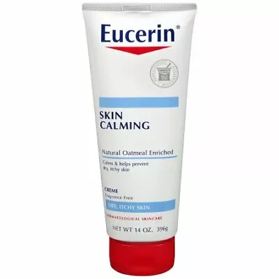 Eucerin Skin Calming Daily Moisturizing Creme 14 Ounce • $22.57