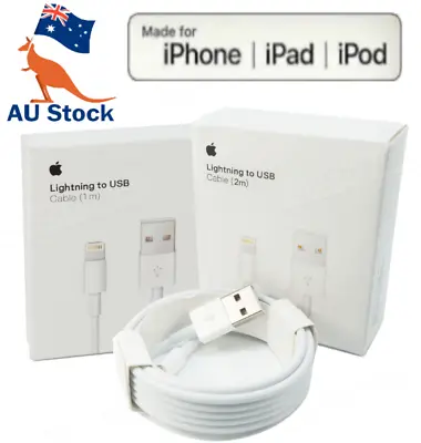 Genuine Apple Lightning Charger Original Cable For IPhone 14 13 12 Pro Max Plus • $23.30