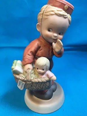 Enesco Memories Of Yesterday “Special Delivery” Porcelain Figure 1988 • $12.50