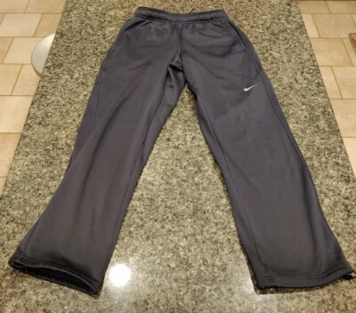 $10 • Buy Nike Therma-Fit Sweatpants Small Black Pockets Jogger Track Casual Pants