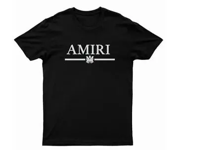 AMIRI!! T Shirt Fashion Brand New Logo Unisex Shirt USA Lets Buy! • $16.95