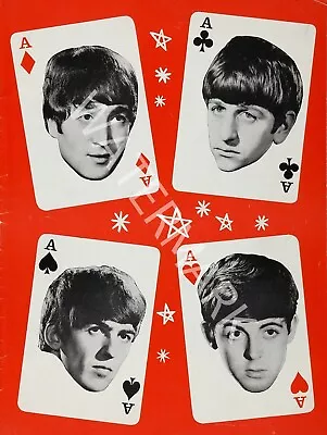 The Beatles - British Tour Program - 1964 Vintage Music Poster • $29.95