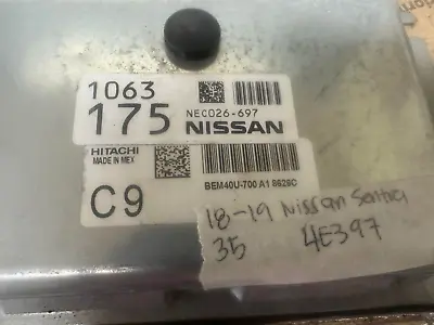 NEC026-697 Ecm Ecu Computer  2018-2019 Nissan Sentra • $35