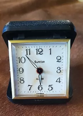 Vintage Estate Travel Folding Sunrise Alarm Clock • $0.99