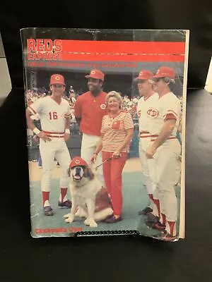 1986 Cincinnati Reds Express Magazine Pete Rose Marge Schott  MLB #81 • $4.99