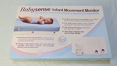Babysense Baby Movement Monitor HiSense Movement Plate Sensors Battery Operated • $339.92