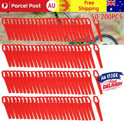 Up To 200pcs Plastic Grass Trimmer Blade For Ozito Kuller Bosh Garden Lawn AU • $12.89