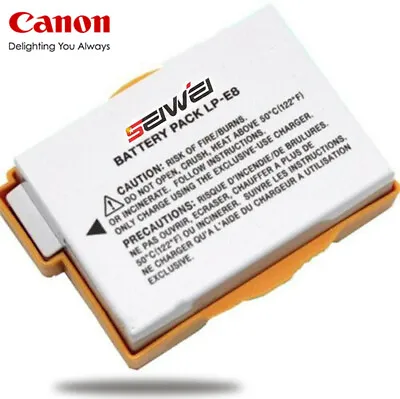 £11.95 • Buy Genuine Seiwei Canon LP-E8 LPE8 Battery For Canon EOS 550D 600D 650D 700D X4 X5