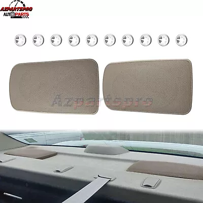 Rear Left & Right Speaker Cover Grille Tan For Toyota Camry 2002-2006 Snap-in • $19.94