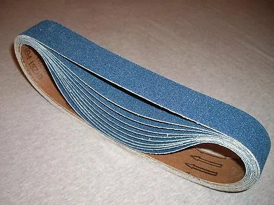 100 Pieces 1 1/2  X 30  Zirconia Sanding Belt Metabo Pipe Tube Polisher Sander • $188.99
