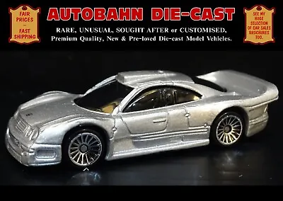Mercedes-benz Clk-gtr; Stunning 1:64 Scale New boxed Collectors Diecast Model • $9.98
