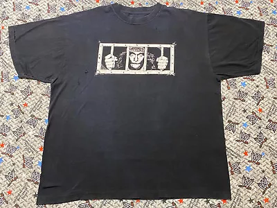 NWo Macho Man Randy Savage  Madness  Wrestling T-Shirt XL WCW Men's Prison Cell • $149.99