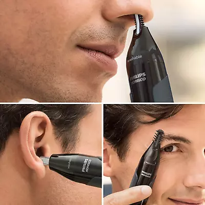$55 • Buy Philips Norelco Black Nosetrimmer 3000 For Nose, Ears And Eyebrows NT3600/42, 