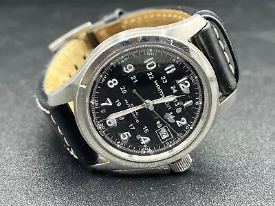 Hamilton KHAKI AUTOMATIC Field H704450 Balck Silver • $298