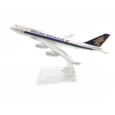 $19.38 • Buy 1:400 Singapore Airlines Civil Aircraft Model Aviation Plane Collection Display
