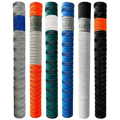 Texture Cricket Bat Handle Grips Pack Of 6 Super Tacky US • $22.87