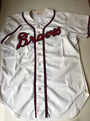 Idaho Falls Braves Game Used Sz 44 #17 Wilson Home Minor League Baseball Jersey • $144.17