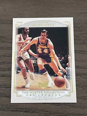 2000 Upper Deck Legends Master Collection Jerry West #7 Lakers /200 • $34.95