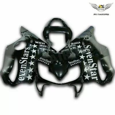 MS Injection Grey Black Plastic Fairing Fit For Honda 2001-2003 CBR600F4I Z021 • $549.99