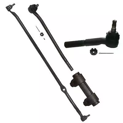 4 Pc Steering Kit F100 F250 65-71 RWD Center Link Tie Rod Ends Sleeves • $135.74