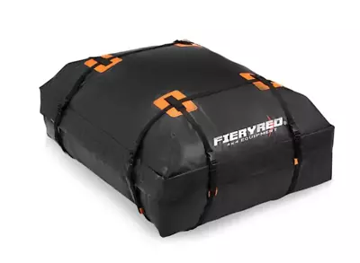 NEW Fieryred 15CU.FT Car Roof Waterproof Cargo Bag Black PVC RRP$60 • $39.99