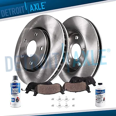 Front Rotors Ceramic Brake Pads For Toyota Highlander Sienna Lexus RX350 NX300 • $109.57