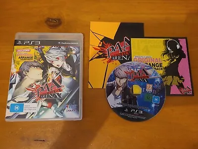 Sony Playstation 3 (PS3) - Persona 4 Areana + Soundtrack - Aus Pal • $49.99