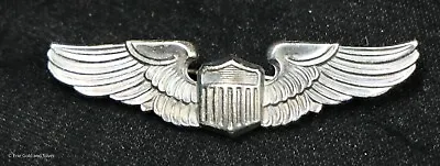 Vintage NS Meyer Inc WWII Pilot Wings Sterling Silver • $84.95