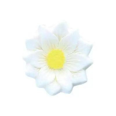 White Daisies 25mm Sugar Flowers Edible Sugarsoft Cake Decoration Toppers X 48  • £17.82