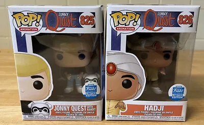 Funko Pops Shop Exclusive Jonny Quest With Bandit  Hadji Figures Hanna Barbera • $34.99