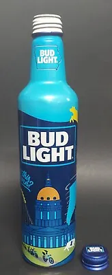 $9.99 • Buy BUD LIGHT Aluminum Beer Bottle #503825 - 2021 IOWA STATE FAIR COMMEMORATIVE