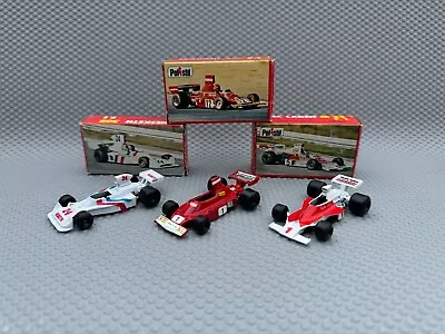 Polistil Club 33 F1 Hesketh 308 McLaren M23 & Ferrari 312 Diecast Models • $6.30