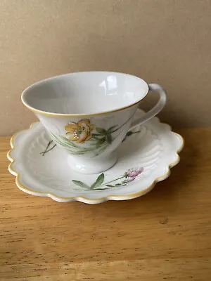 Villeroy & Boch My Garden Footed Cup And Saucer • $50