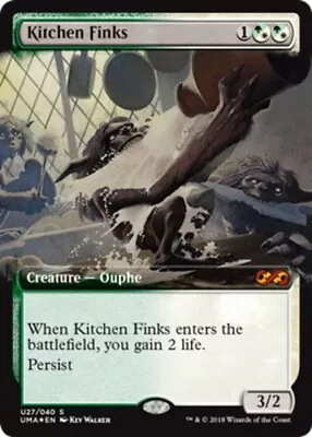 [1x] Kitchen Finks - Full Art Box Topper Foil - Near Mint English - Ultimate Ma • $4.99