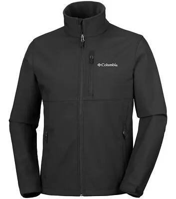 Columbia Mens Ascender Softshell Jacket - Black WM6044-010 • $60