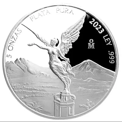 2023 Mexico 5 Oz Silver Libertad Proof In Capsule • $299